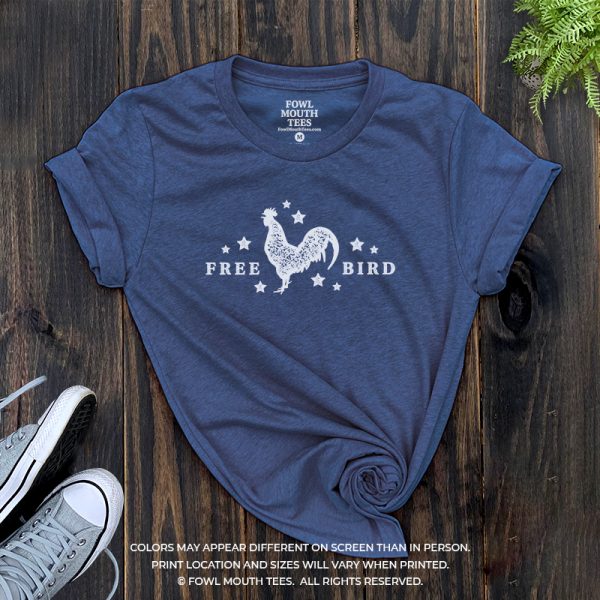 "FREE BIRD" Rooster Shirt PREORDER - Image 3