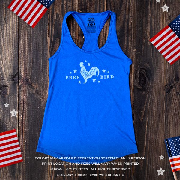 "FREE BIRD" Rooster Tank – PREORDER - Image 3