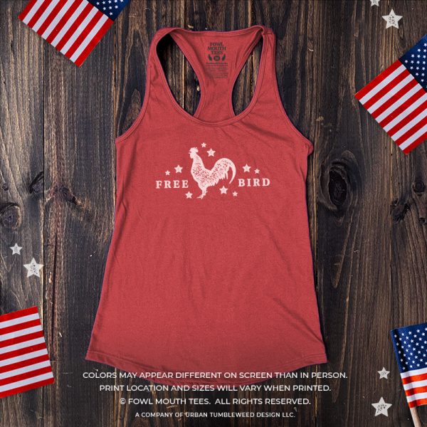 "FREE BIRD" Rooster Tank – PREORDER - Image 2