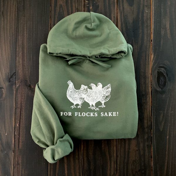 Ready to Ship! For Flocks Sake Worker's Hoodie - 1 SIZE S LEFT! - Image 2