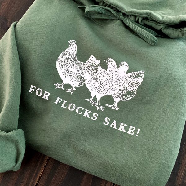 Ready to Ship! For Flocks Sake Worker's Hoodie - 1 SIZE S LEFT! - Image 3