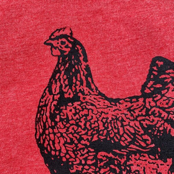 Ready to Ship! For Flocks Sake! OG Prints on Barn Red - Image 3