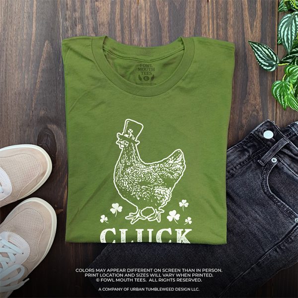 Ready to Ship! Cluck o' the Irish St. Patrick's Day Design - Image 5