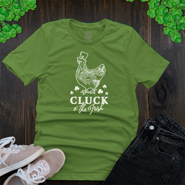 Ready to Ship! Cluck o' the Irish St. Patrick's Day Design - Image 4