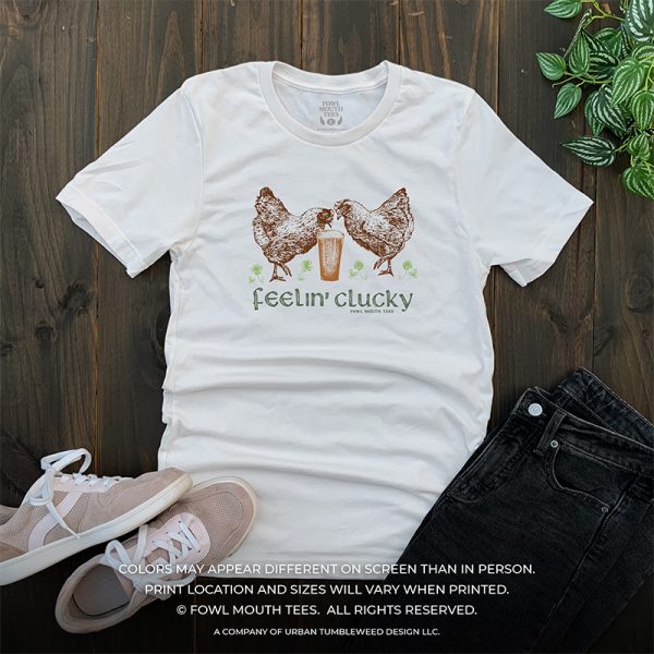Made To Order! Feelin' Clucky "vintage" Tshirts - Image 2