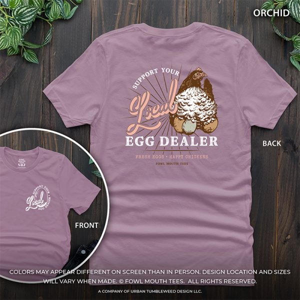 PRE-ORDER! Support Your Local Egg Dealer - Tshirts - Image 2